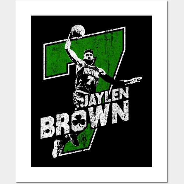 Jaylen Brown Wall Art by huckblade